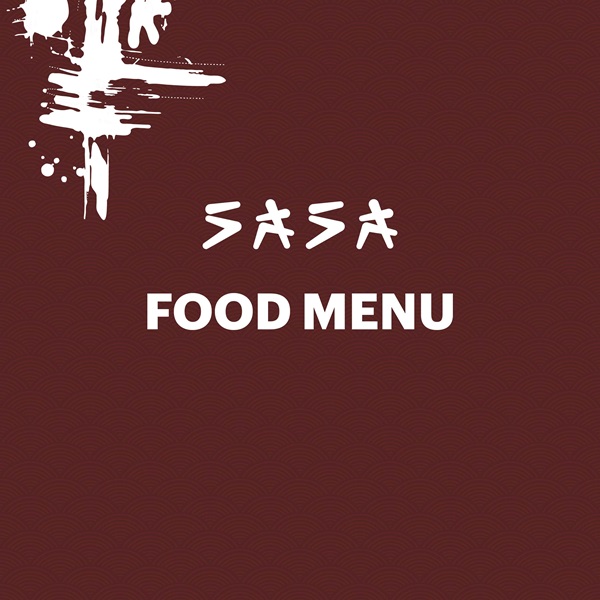 SaSa Food Menu